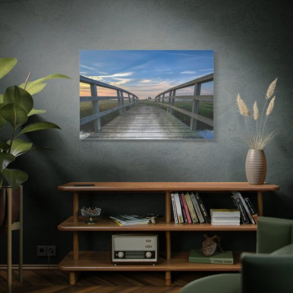 91638-324.jpg Crossing the Bridge Standard Canvas