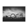 Amusement Park in Black and White Standard Canvas