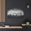 Amusement Park in Black and White Standard Canvas