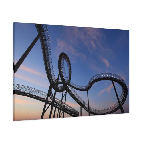 Roller Coaster Standard Canvas