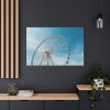 Large Ferris Wheel Against a Blue Sky Standard Canvas