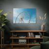 Large Ferris Wheel Against a Blue Sky Standard Canvas