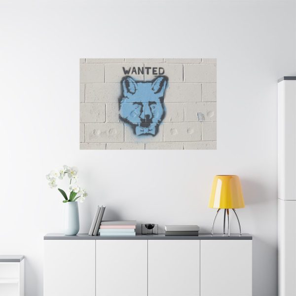 Graffiti Fox Standard Canvas