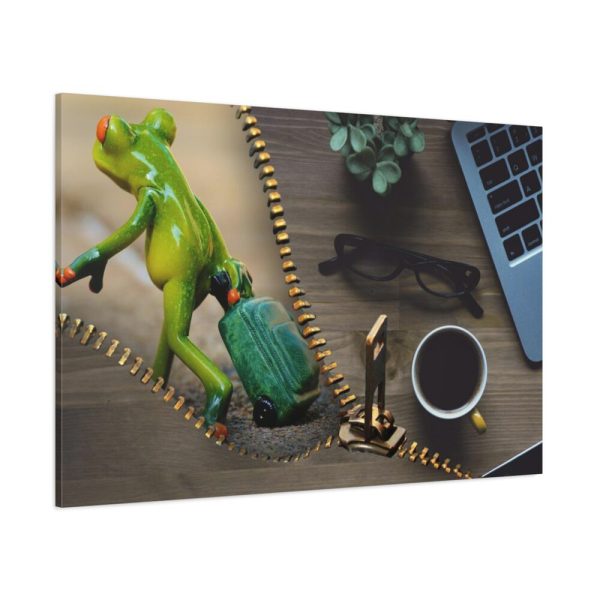 91638-35.jpg Office Work vs Holiday Recovery Standard Canvas