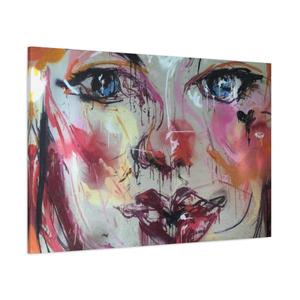 91638-350.jpg Face Painting Abstract Graffiti Standard Canvas