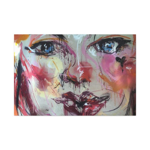 91638-351.jpg Face Painting Abstract Graffiti Standard Canvas