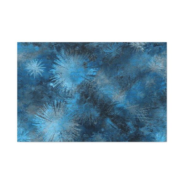91638-356.jpg Аrt Painting Blue Blob Standard Canvas