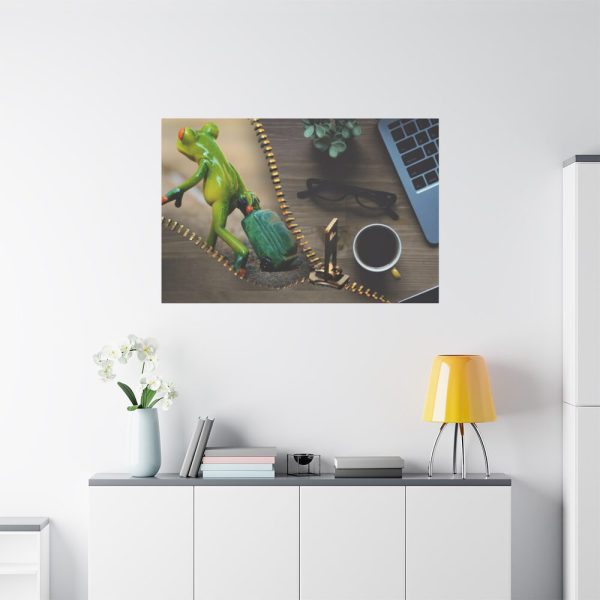 91638-37.jpg Office Work vs Holiday Recovery Standard Canvas
