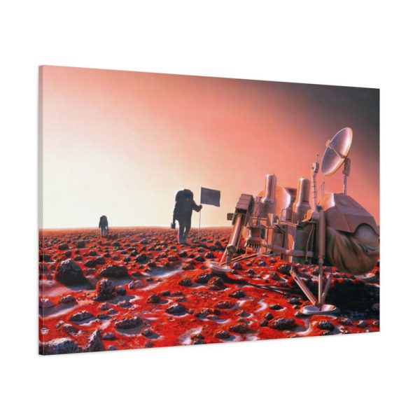 91638-370.jpg Astronauts Approach Viking 2 Standard Canvas