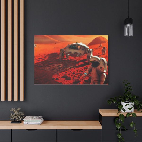 91638-378.jpg Humans on Mars Illustrated by Pat Rawlings Standard Canvas