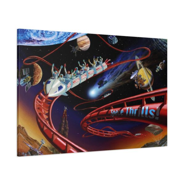 91638-380.jpg Roller Coaster in Space Standard Canvas