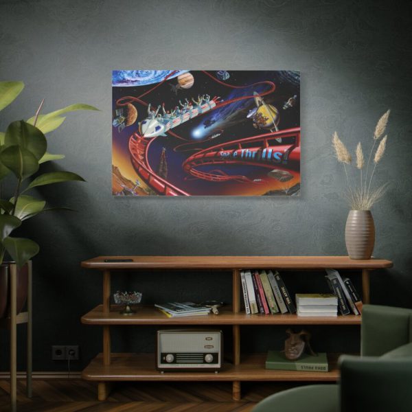 91638-384.jpg Roller Coaster in Space Standard Canvas