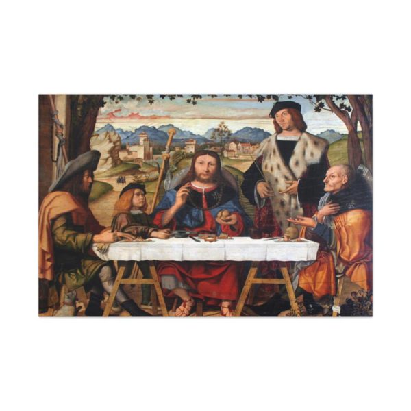 91638-391.jpg Marziale Christus in Emmaus Anagoria Standard Canvas
