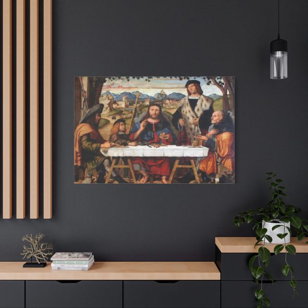 91638-393.jpg Marziale Christus in Emmaus Anagoria Standard Canvas