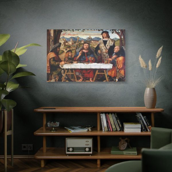 91638-394.jpg Marziale Christus in Emmaus Anagoria Standard Canvas