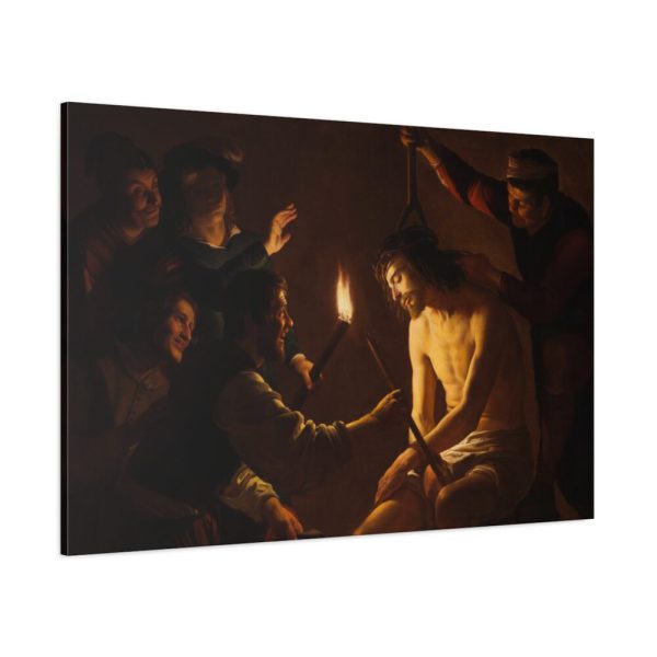 91638-400.jpg The Mocking of Christ by Gerrit van Honthorst Standard Canvas