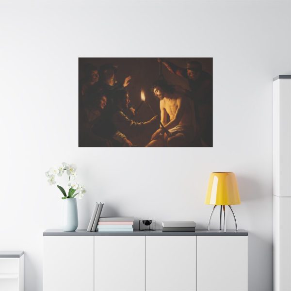 91638-402.jpg The Mocking of Christ by Gerrit van Honthorst Standard Canvas