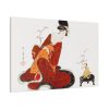 91638-435.jpg Japanese Woman Making a Flower Arrangement Standard Canvas