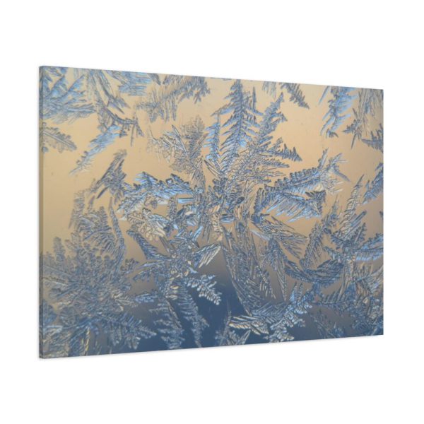 Closeup on Ice Crystals Standard Canvas