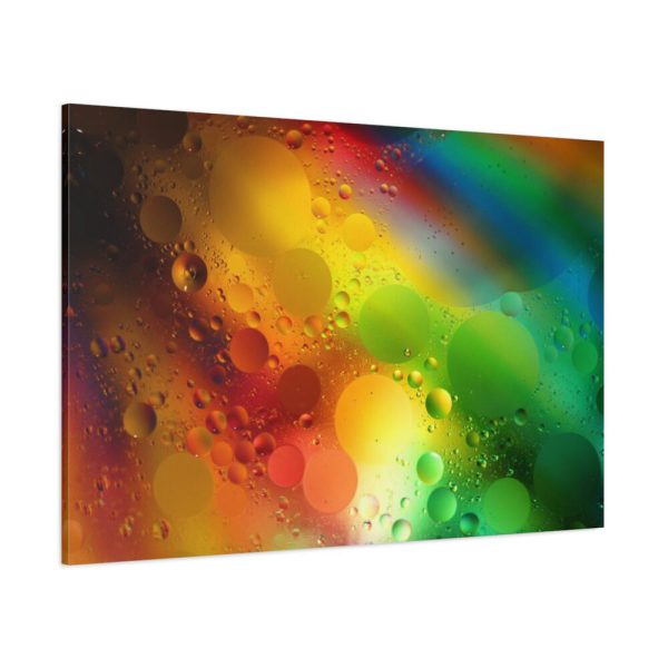 91638-470.jpg Rainbow Oil Bubble Standard Canvas