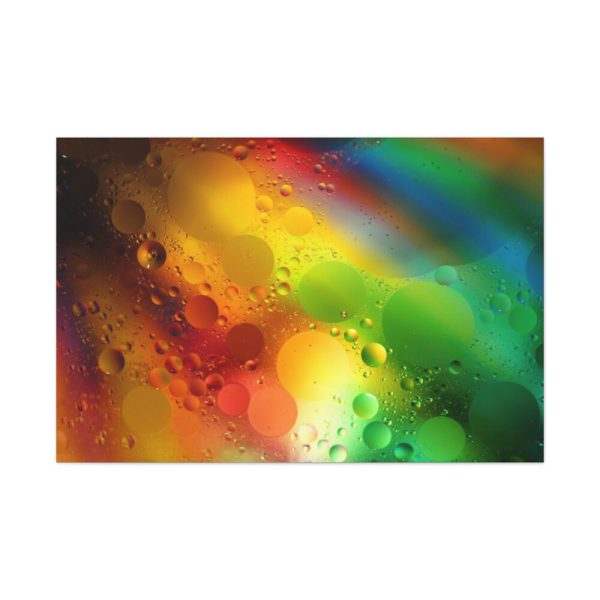 91638-471.jpg Rainbow Oil Bubble Standard Canvas