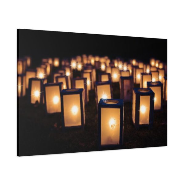 Candle Decoration Standard Canvas
