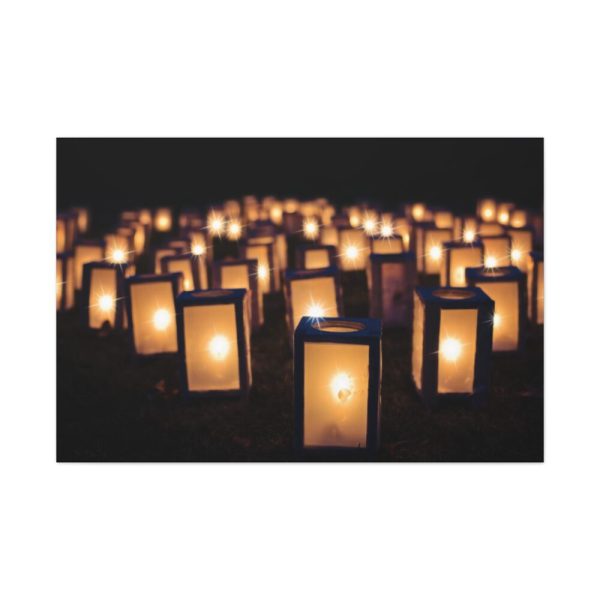Candle Decoration Standard Canvas