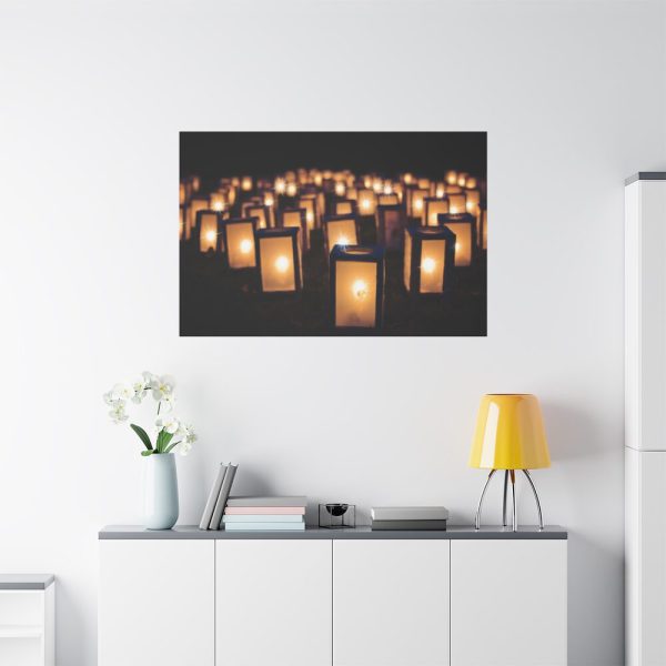 Candle Decoration Standard Canvas