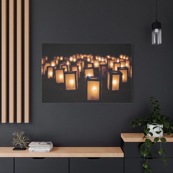 Candle Decoration Standard Canvas