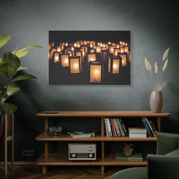 Candle Decoration Standard Canvas