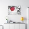 91638-517.jpg Red Apple in the Black and White Standard Canvas