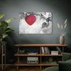 91638-519.jpg Red Apple in the Black and White Standard Canvas