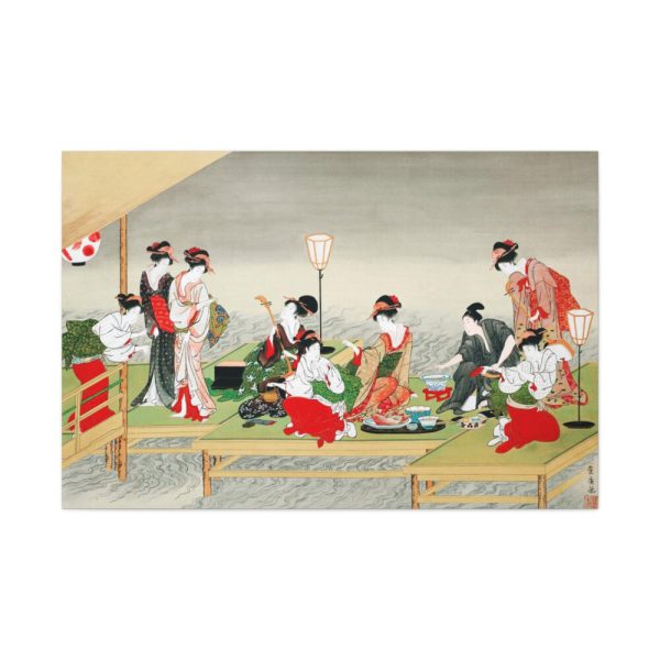 91638-566.jpg Japanese Women by Utagawa Toyohiro Standard Canvas