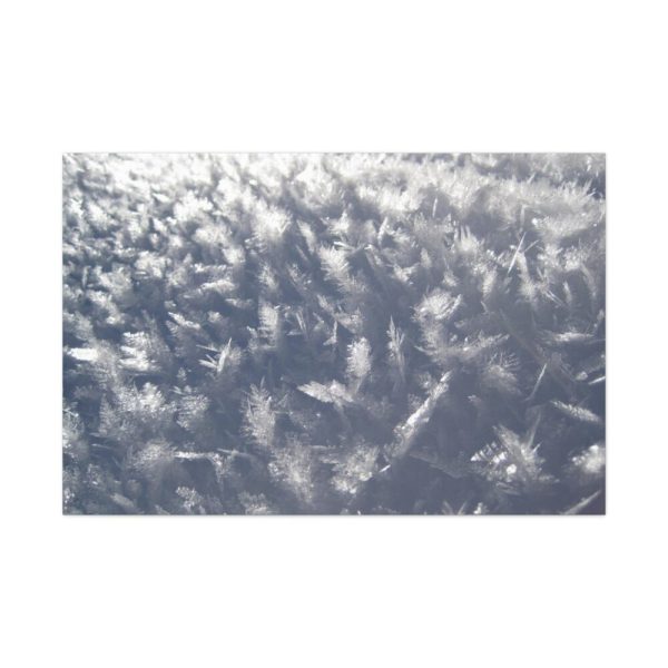 91638-576.jpg Closeup on Ice Crystals Standard Canvas