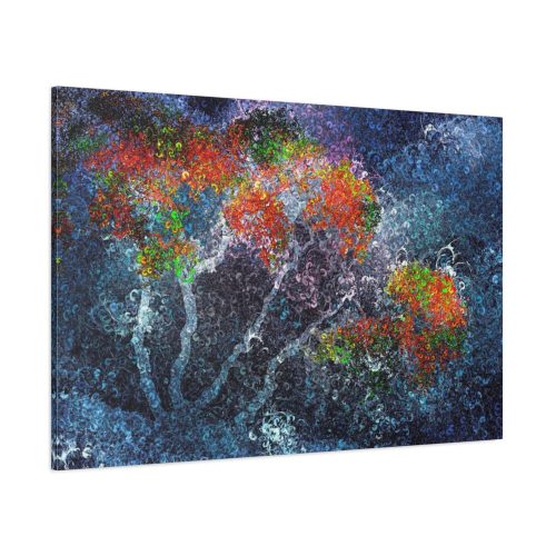 Trees Digital Art Standard Canvas