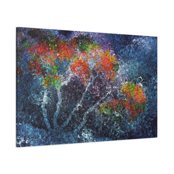 Trees Digital Art Standard Canvas