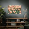 A Large Grouping of Light Tulips in Sunlight Standard Canvas