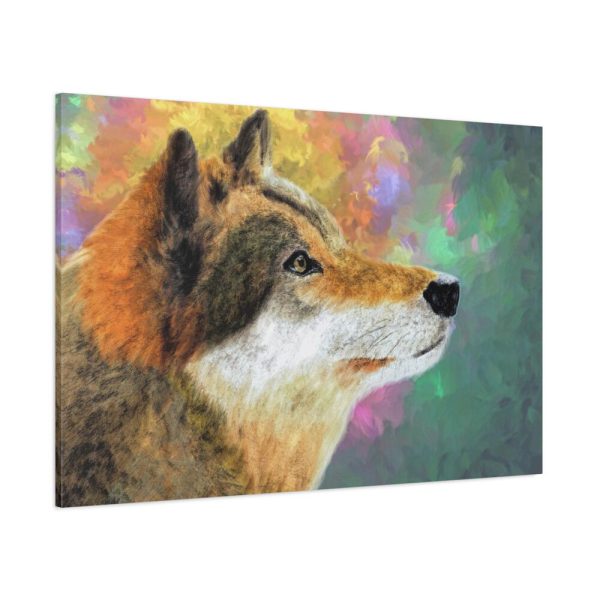 Wolf Portrait Standard Canvas