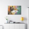 Wolf Portrait Standard Canvas