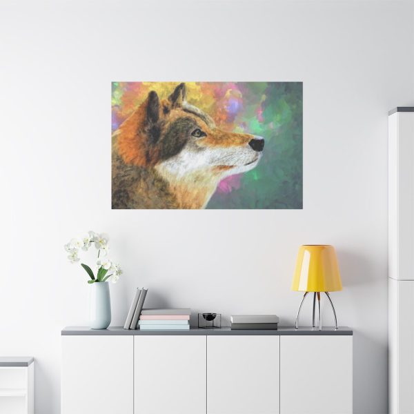 Wolf Portrait Standard Canvas