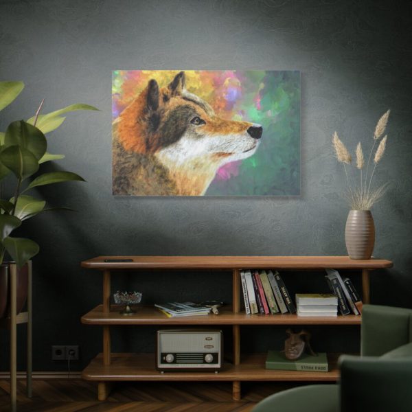 Wolf Portrait Standard Canvas