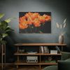 91638-639.jpg A Bouquet of Bright Orange Tulips Standard Canvas
