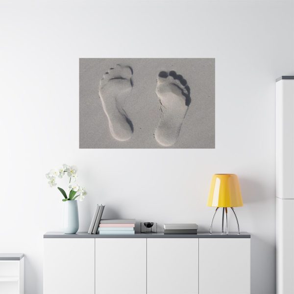 91638-647.jpg Small Footprints in the Sand Standard Canvas