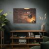 91638-654.jpg Brick Wall with Plate Standard Canvas