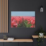 Pink Tulip Field Standard Canvas - Image 4