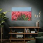 Pink Tulip Field Standard Canvas - Image 5