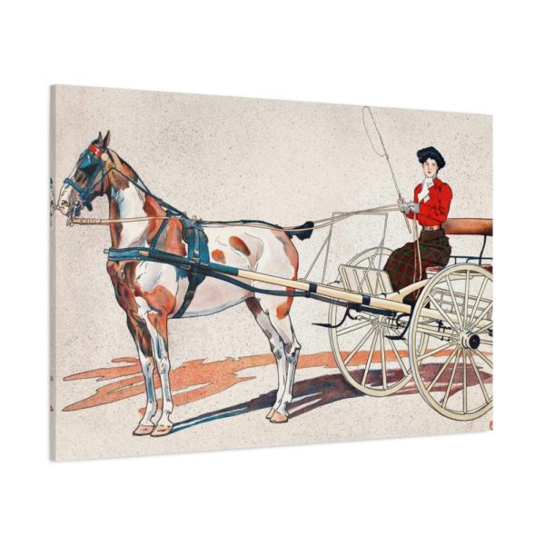 91638-700.jpg A Kentucky Breaking Cart by Edward Penfield Standard Canvas