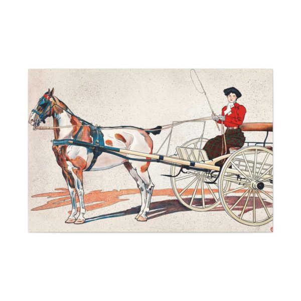 91638-701.jpg A Kentucky Breaking Cart by Edward Penfield Standard Canvas