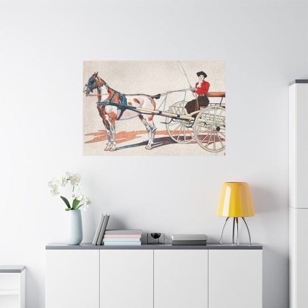 91638-702.jpg A Kentucky Breaking Cart by Edward Penfield Standard Canvas