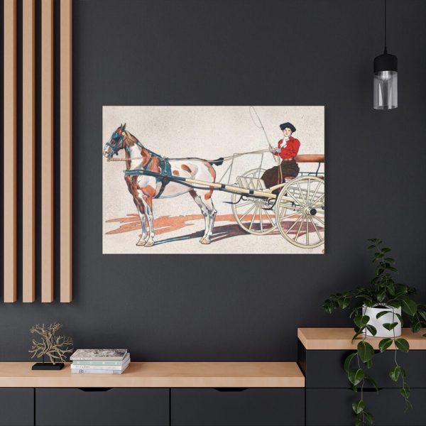 91638-703.jpg A Kentucky Breaking Cart by Edward Penfield Standard Canvas